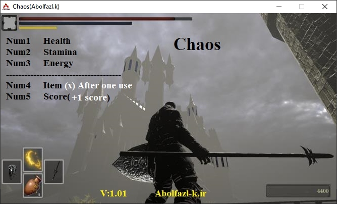 Chaos v1.01 Trainer +5