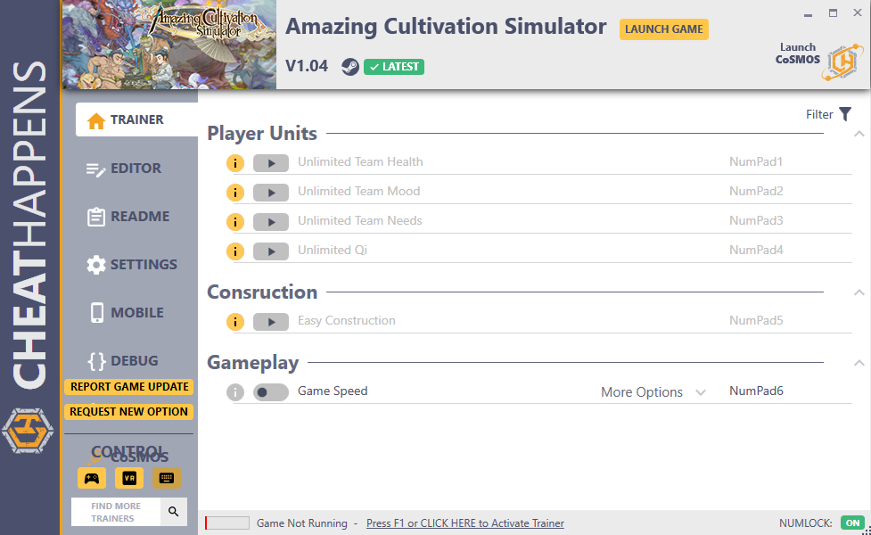 Amazing Cultivation Simulator Trainer