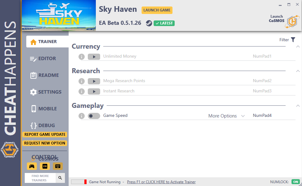 Sky Haven Trainer