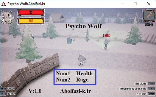 Psycho Wolf Trainer +2