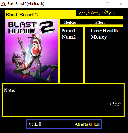 Blast Brawl 2 Trainer +2