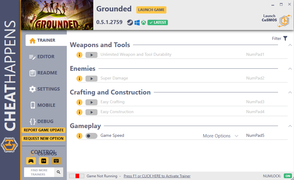 Grounded v0.5.1.2759 Rel Trainer