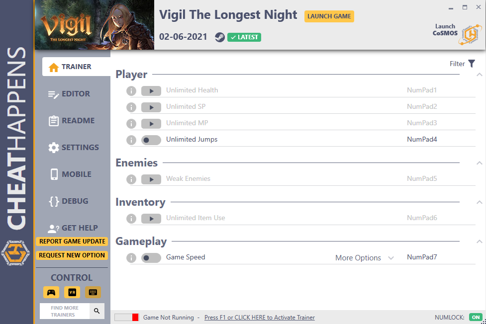 Vigil: The Longest Night v02.06.2021 Trainer +10