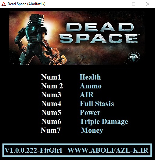 Dead Space v1.0.0.222 Trainer +7