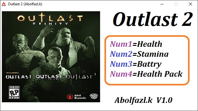 Outlast 2 Trainer +4