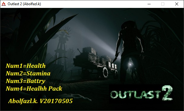 Outlast 2 v2017.05.05 Trainer +4