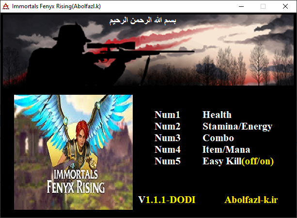 Immortals Fenyx Rising v1.1.1 Trainer +5