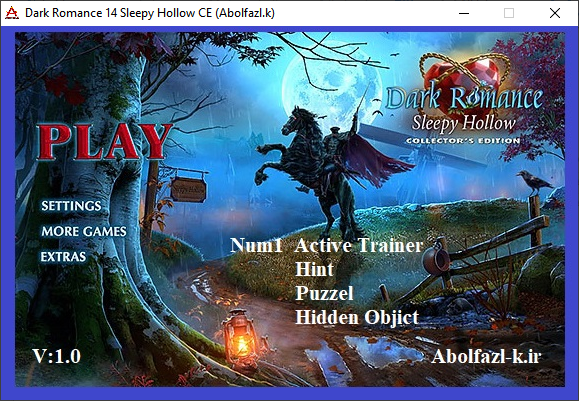 Dark Romance: Sleepy Hollow Collector's Edition Trainer +3