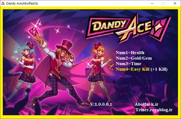 Dandy Ace v1.0.0.0.1 Trainer +4