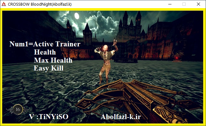 CROSSBOW: Bloodnight Trainer +3