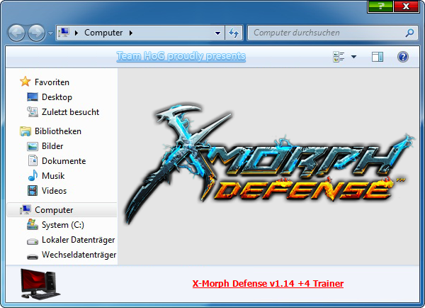 X-Morph Defense v1.14 Trainer +4