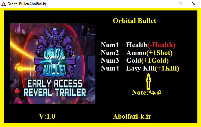 Orbital Bullet Trainer +4