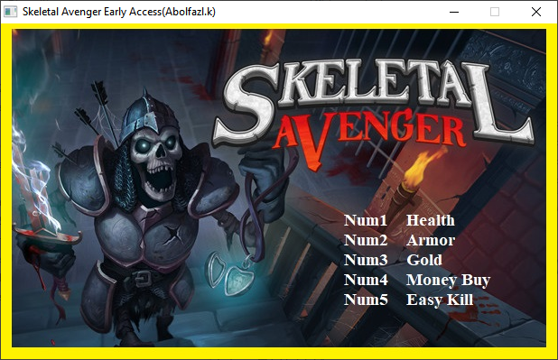 Skeletal Avenger Trainer +5