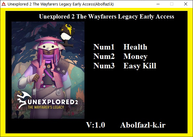 Unexplored 2: The Wayfarer's Legacy Trainer +3