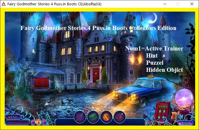 Fairy Godmother Stories: Puss in Boots Collector's Edition Trainer +3