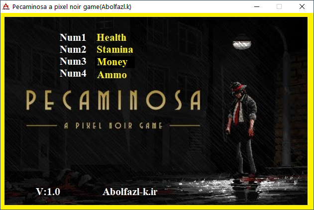 Pecaminosa - A Pixel Noir Game Trainer +4