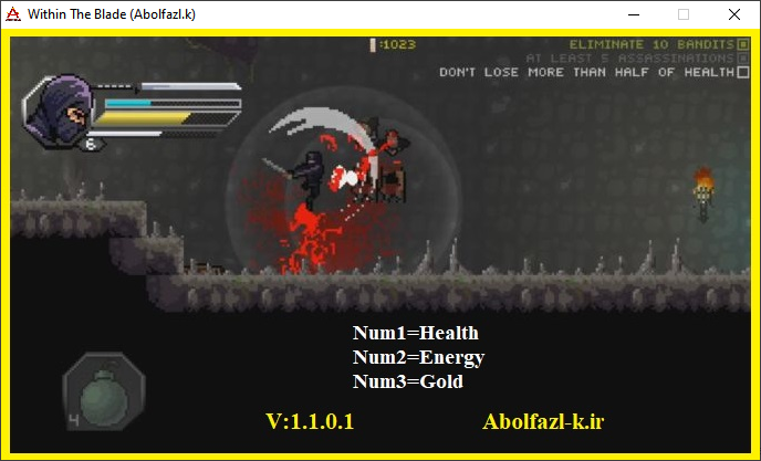 Within The Blade v1.1.0.1 Trainer +3