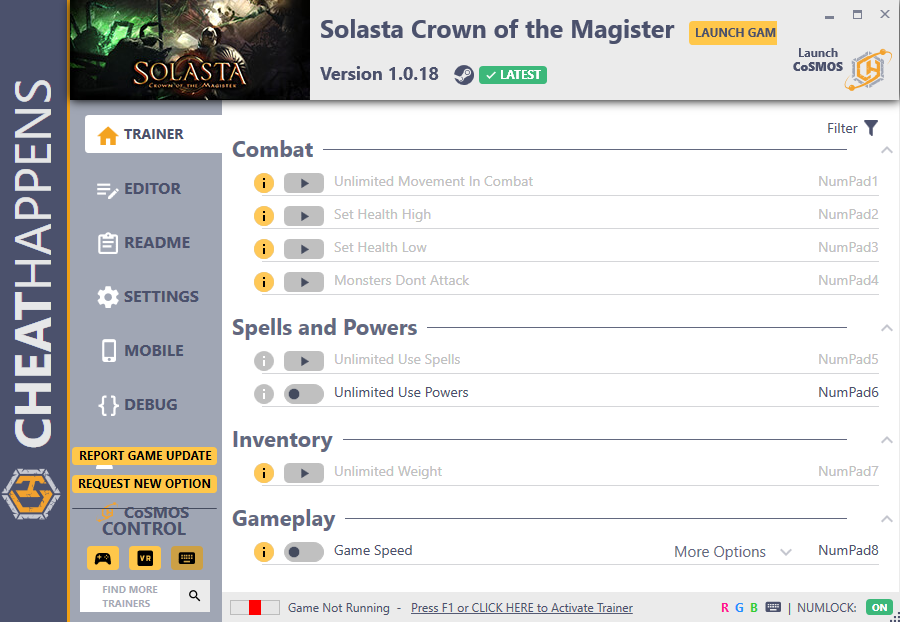 solasta crown of the magister factions