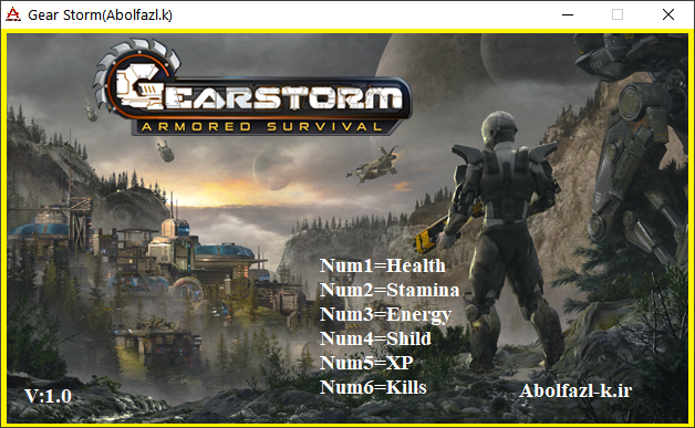 GearStorm - Armored Survival Trainer +6