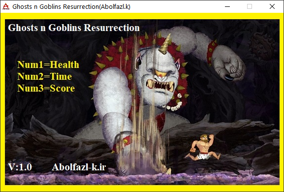 Ghosts 'n Goblins Resurrection Trainer +3