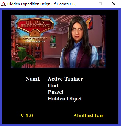 Hidden Expedition: Reign of Flames Collector's Edition Trainer +3