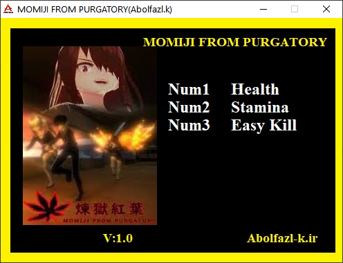 MOMIJI FROM PURGATORY Trainer +3