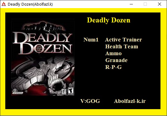 Deadly Dozen v1.04 Trainer +4