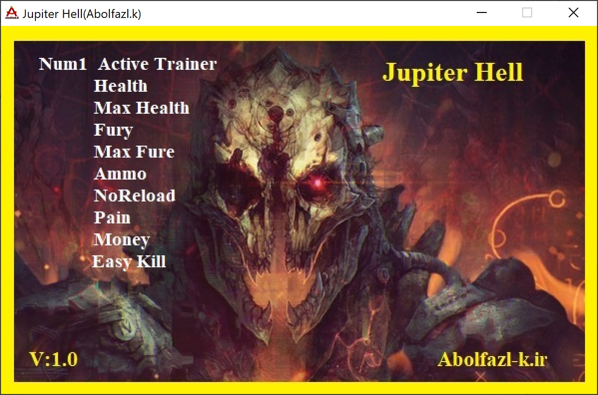 Jupiter Hell Trainer +9