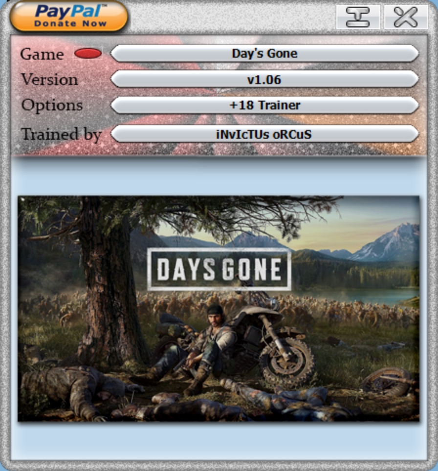 Days Gone v1.06 Trainer +18