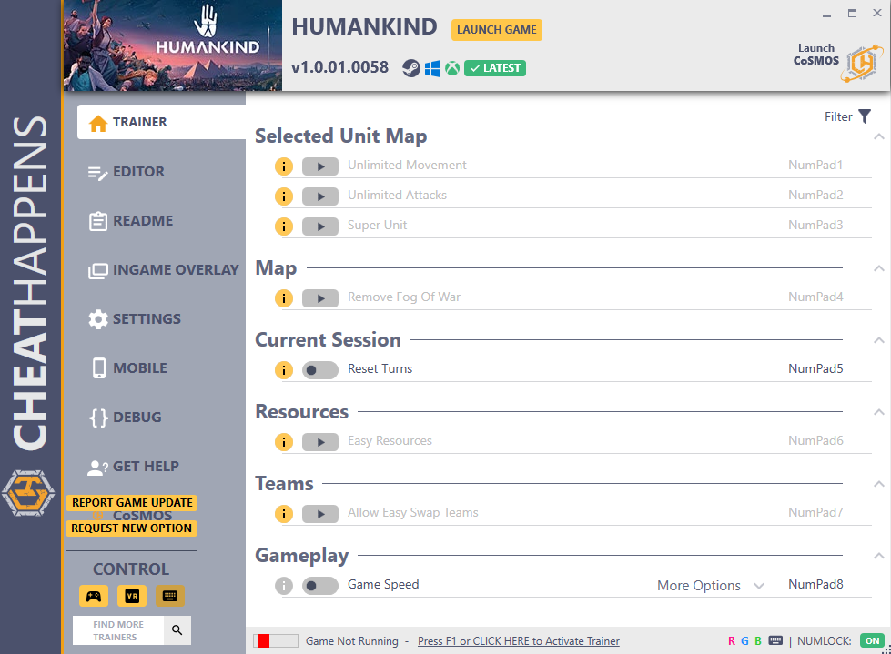 HUMANKIND v1.0.01.0058 Trainer +28