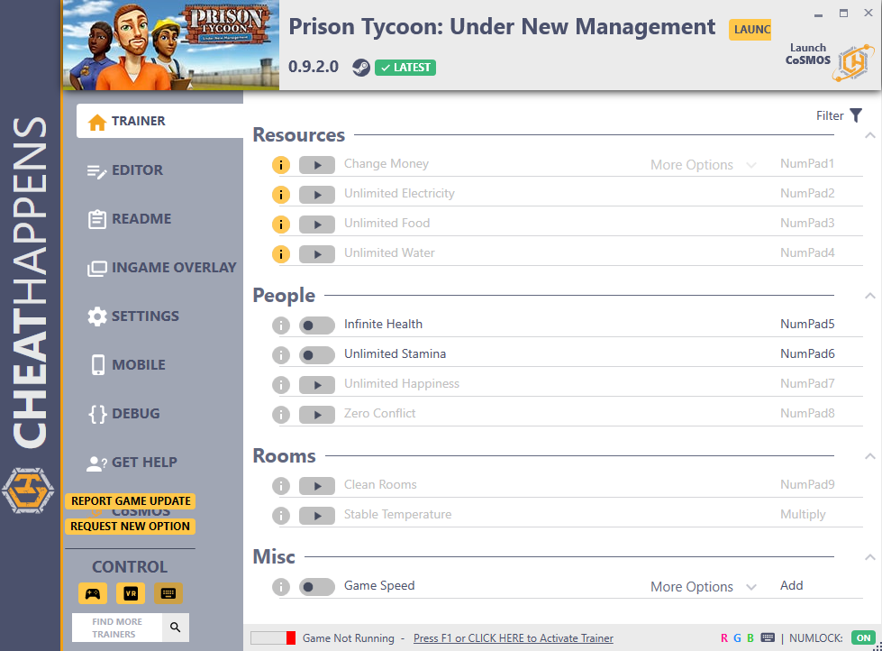 Prison Tycoon: Under New Management v0.9.2.0  Trainer +12