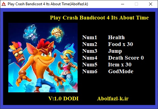 Crash Bandicoot 4: It's About Time Trainer +6