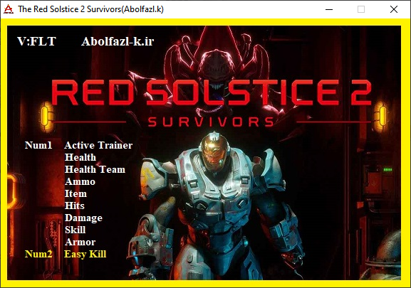 Red Solstice 2: Survivors v2021.08.09 Trainer +9