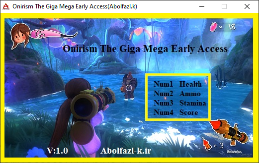 Onirism: The Giga Mega Trainer +4