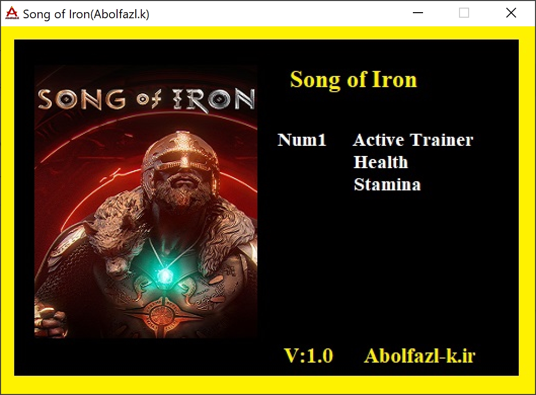 Song of Iron v1.0.4.25 Trainer +2