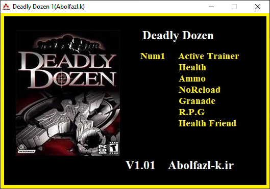 Deadly Dozen v1.01 Trainer +6