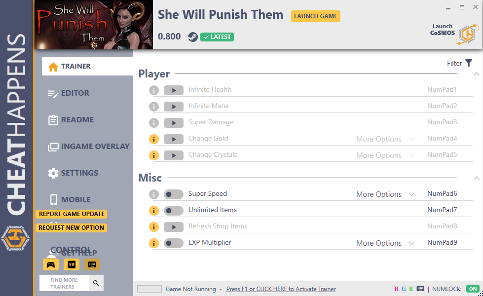 She Will Punish Them v0.800 Trainer +19