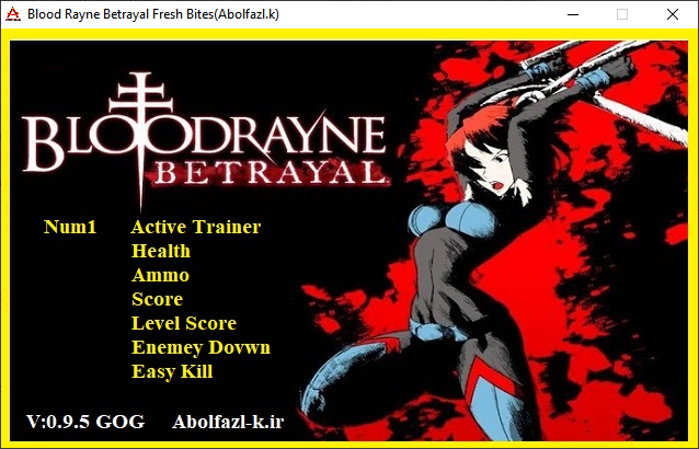 BloodRayne Betrayal: Fresh Bites v0.9.5 Trainer +6