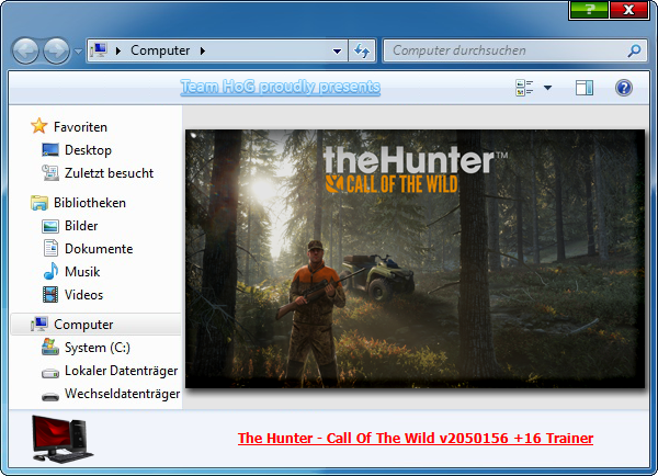 theHunter: Call of the Wild v2050156 Trainer +16