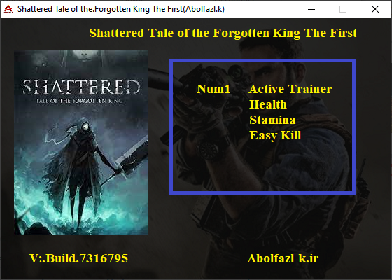 Shattered: Tale of the Forgotten King vBuild 7316795 Trainer +3