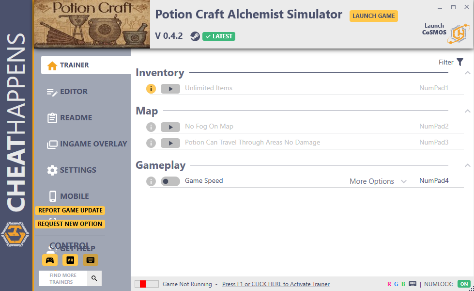 Potion Craft: Alchemist Simulator v0.4.2 Trainer +10