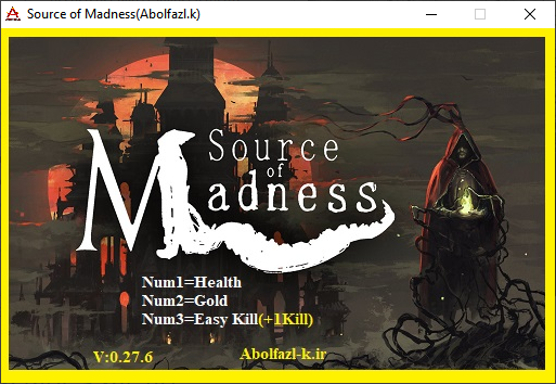 Source of Madness v0.27.6 Trainer +3