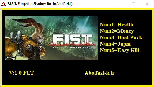 F.I.S.T.: Forged In Shadow Torch Trainer +5