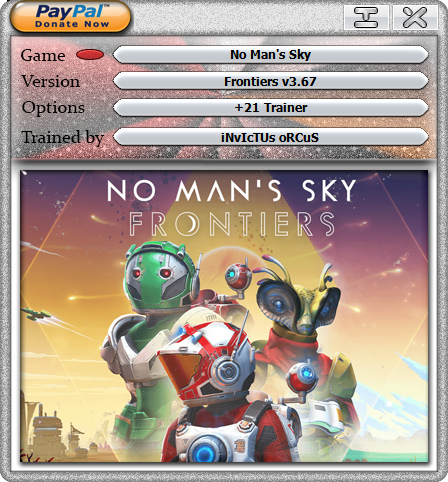 No Man's Sky Beyond v3.67 Frontiers Trainer +21