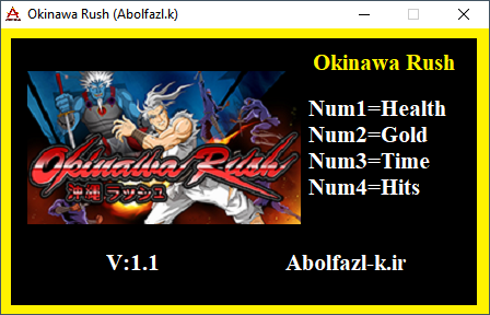 Okinawa Rush  v1.1 Trainer +4