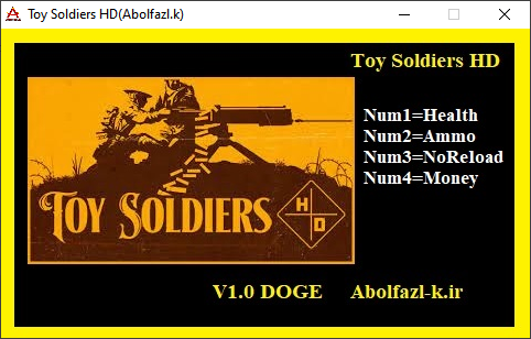 Toy Soldiers HD Trainer +4