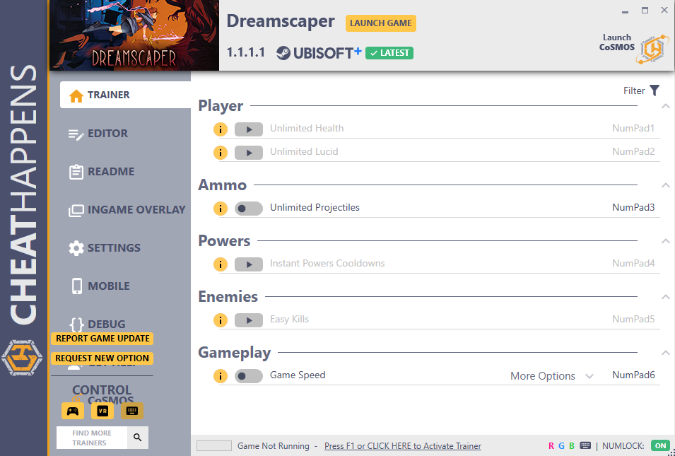 Dreamscaper v1.1.1.1 Trainer +15