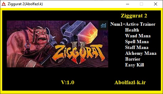 Ziggurat 2 Trainer +7