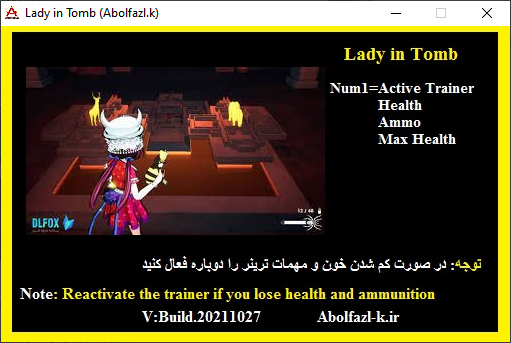 Lady in Tomb v27.10.2021 Trainer +3