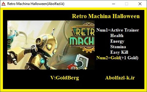 Retro Machina - Halloween Trainer +5